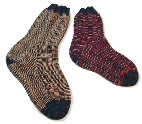FREE KNITTING PATTERN FOR TUBE SOCK KNITTING PATTERN