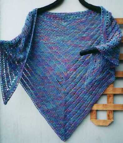 Making Tracks Shawl