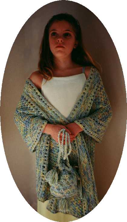 Pineapple Bag and Stole
