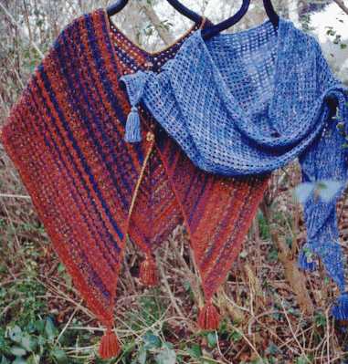 Double Trapezoid Shawl